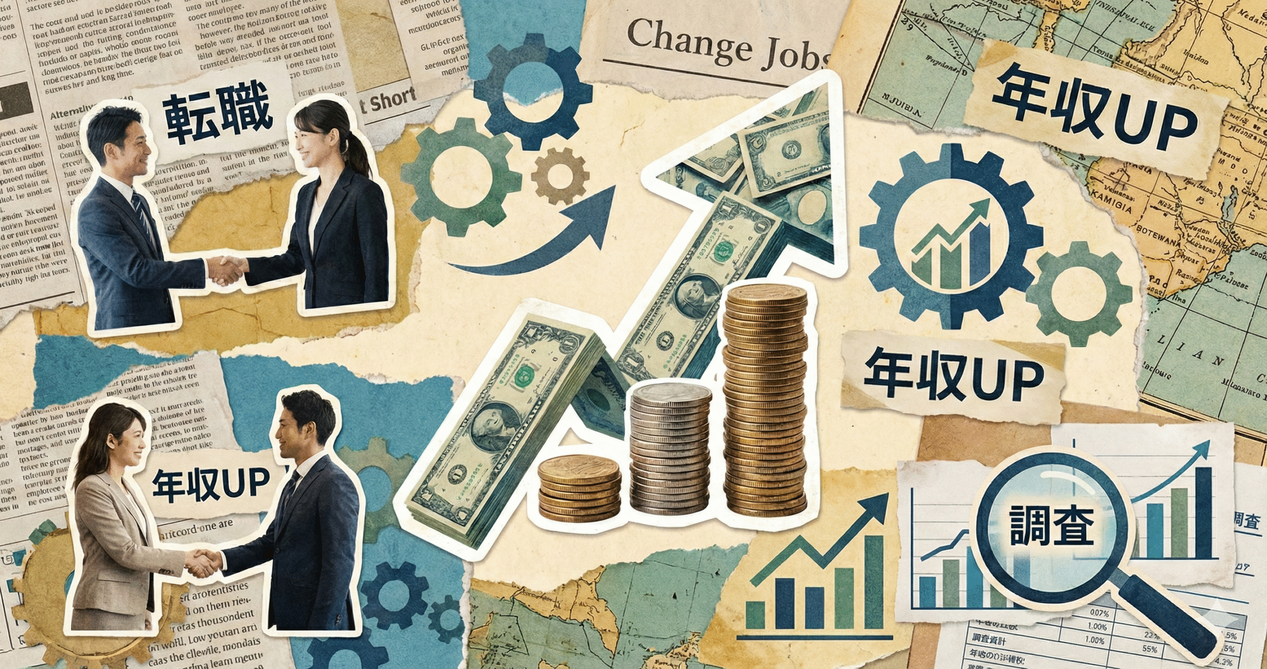 35歳限界説は嘘？転職の年収アップ額、2025年は「40代」が最強だった件