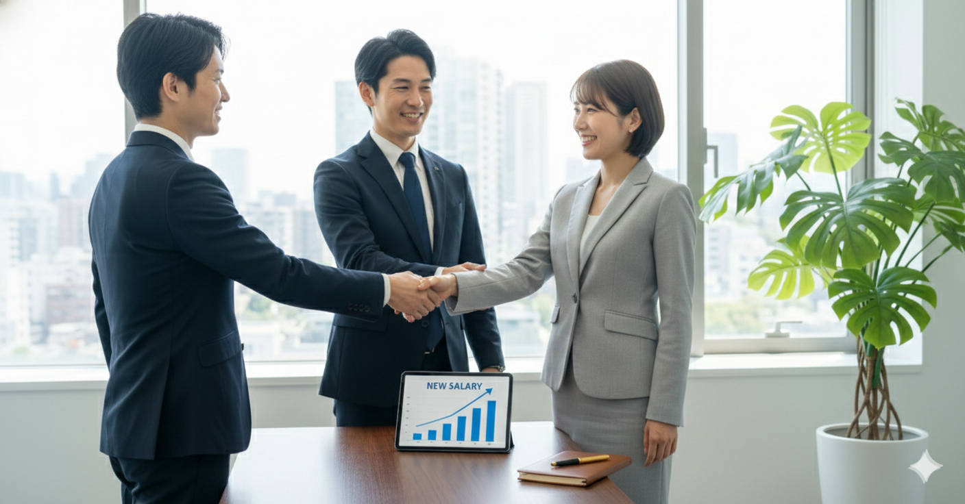 【年収交渉の裏技】「提示額にガッカリ…」で終わらせない。転職で給与を最大化させる唯一の正解と、交渉に強いエージェント3選
